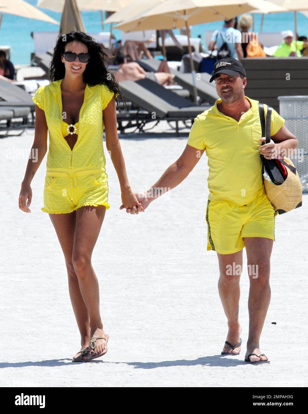 French Billionaire Arnaud Lagardere and Supermodel girlfriend Jade