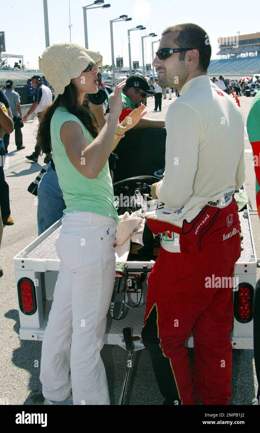 Ashley Judd joins Scottish racing driver husband Dario Franchitti at