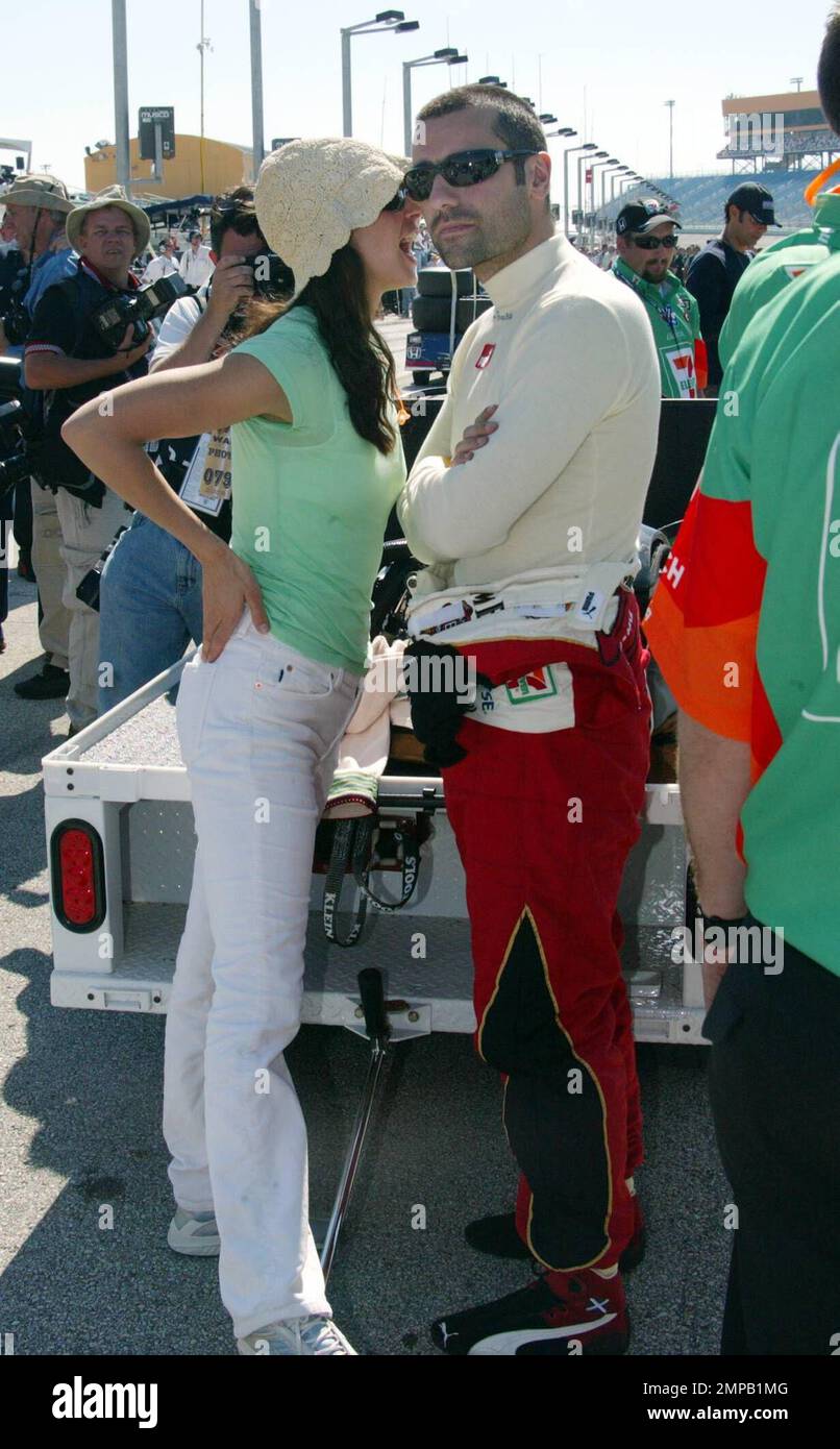 Ashley Judd joins Scottish racing driver husband Dario Franchitti at
