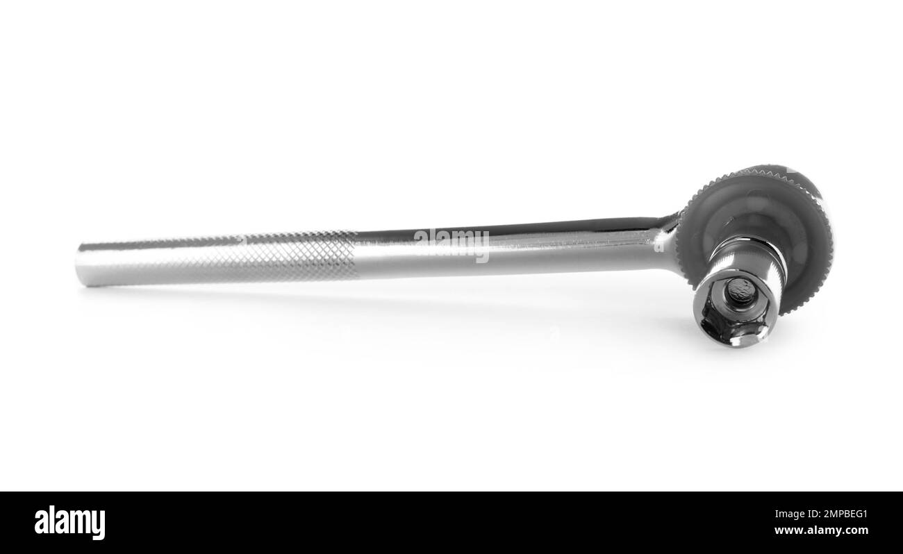 Modern auto mechanic's tool isolated on white Stock Photo Alamy