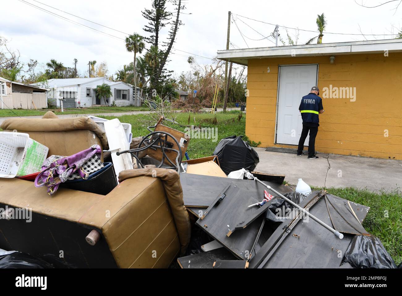 Fort Myers, FL, USA - (Oct. 12, 2022) - A Disaster Survivor Assistance ...