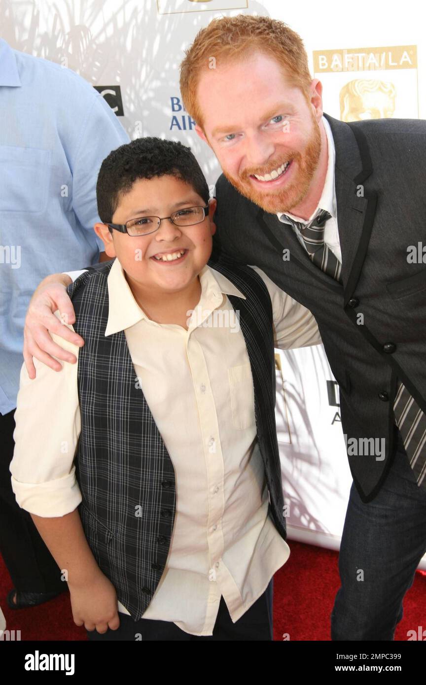 Tyler Nickolas Rico Rico Rodriguez and Jesse Tyler Ferguson walk the red carpet for the 8th ...