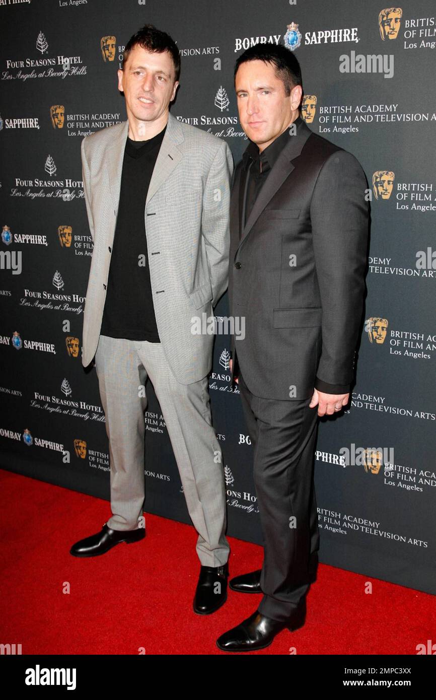 Atticus Ross and Trent Reznor on the red carpet at the 17th Annual ...