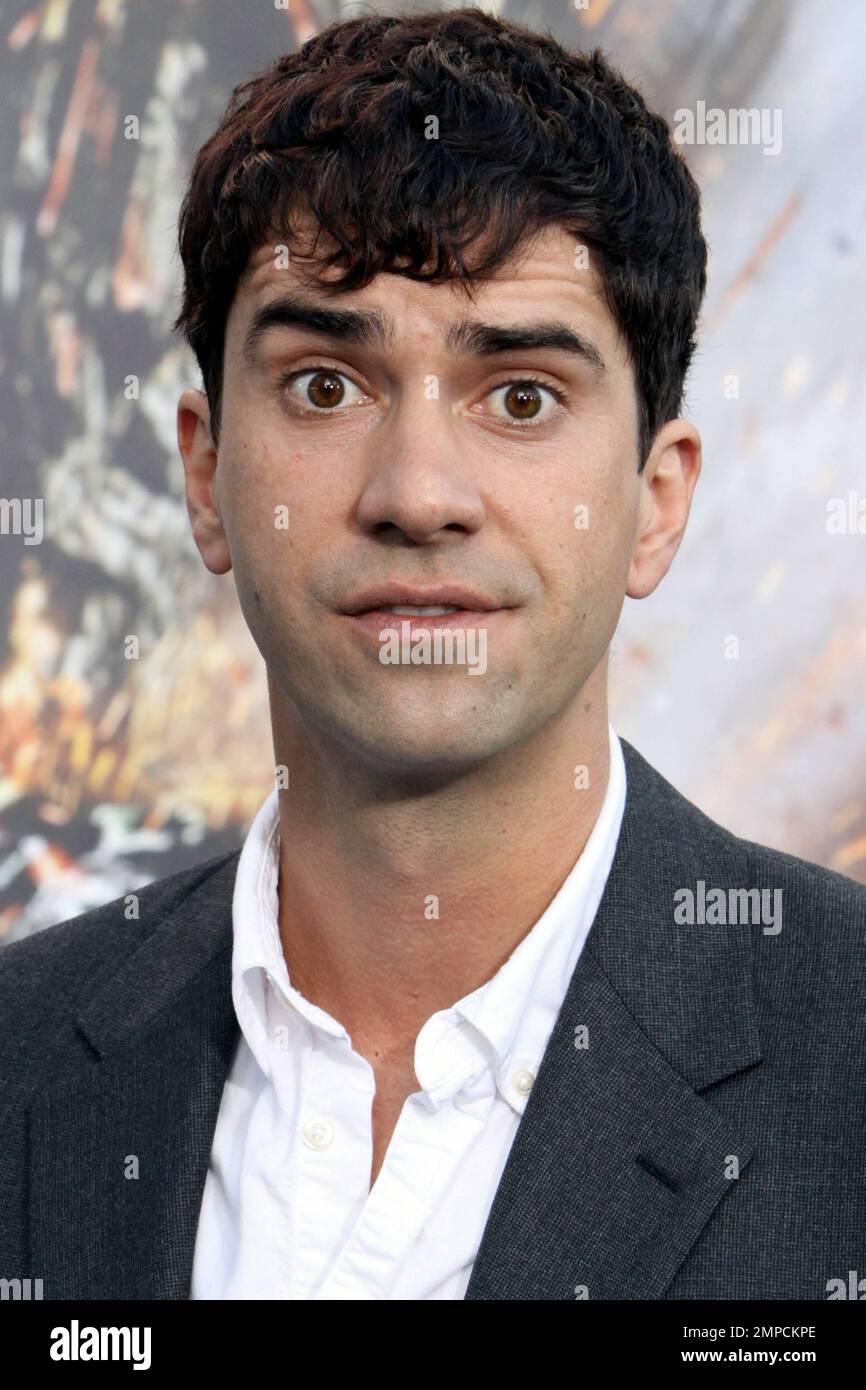Hamish Linklater at the Los Angeles Premiere of “Battleship” held at