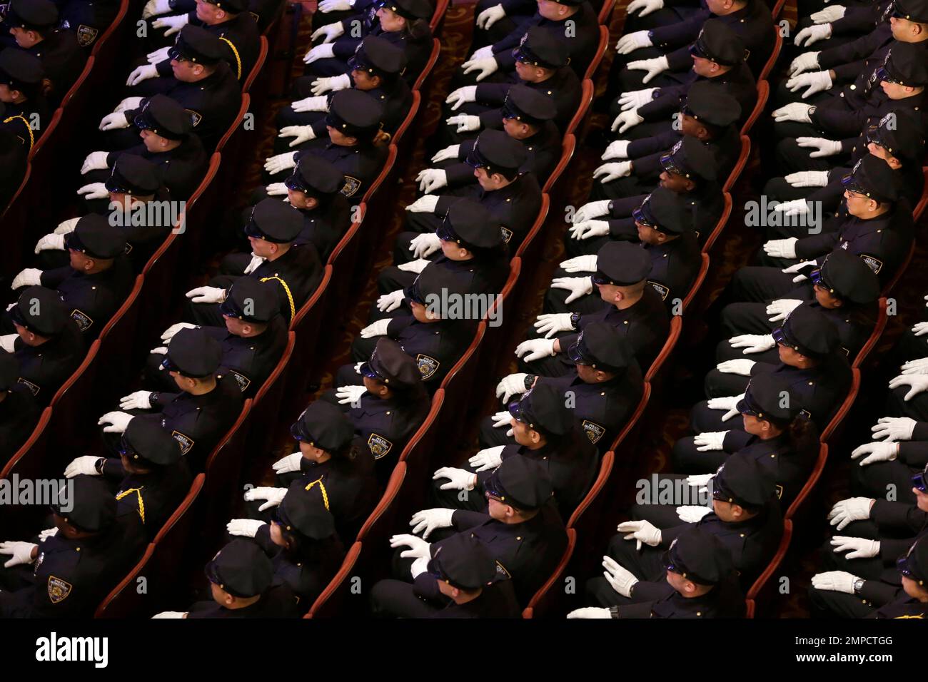 New police officers attend their graduation ceremony at the Beacon ...
