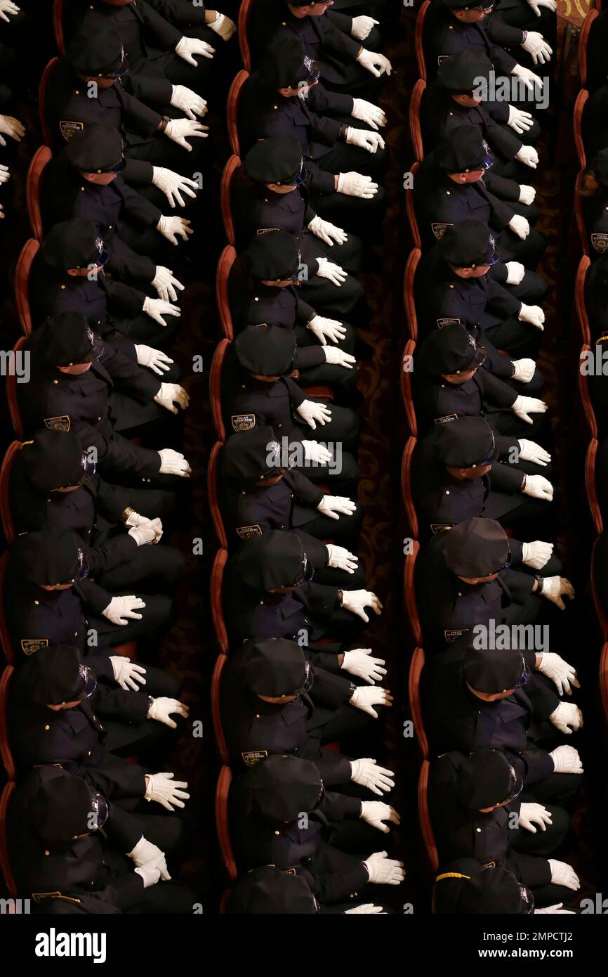 New police officers attend their graduation ceremony at the Beacon ...