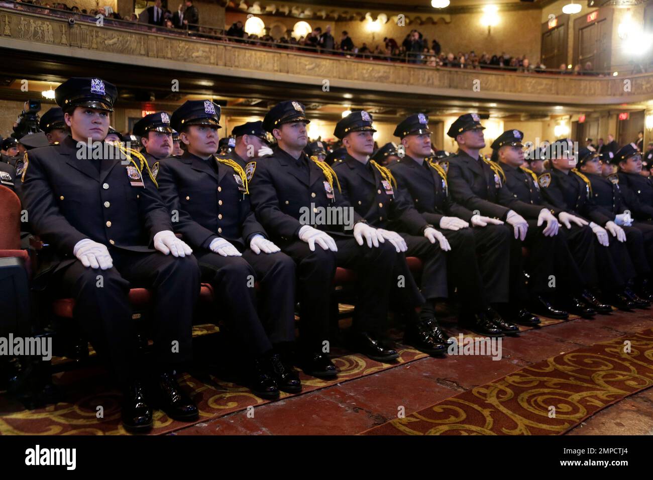 New police officers attend their graduation ceremony at the Beacon ...