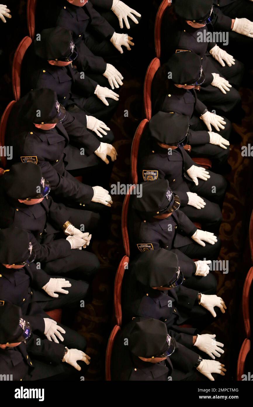 New police officers attend their graduation ceremony at the Beacon ...