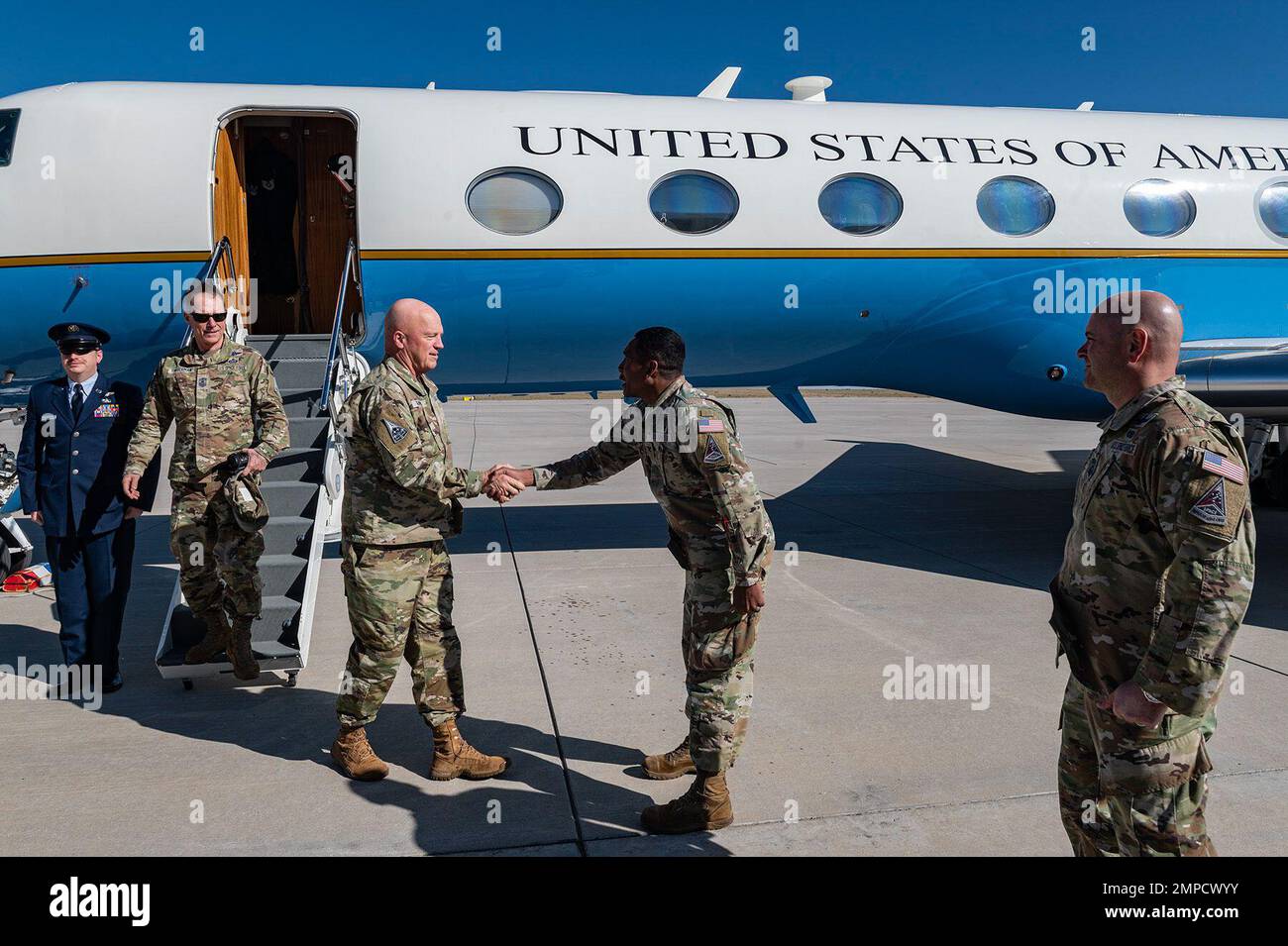 United States Space Force Col. Marcus Jackson, Space Base Delta 2 ...