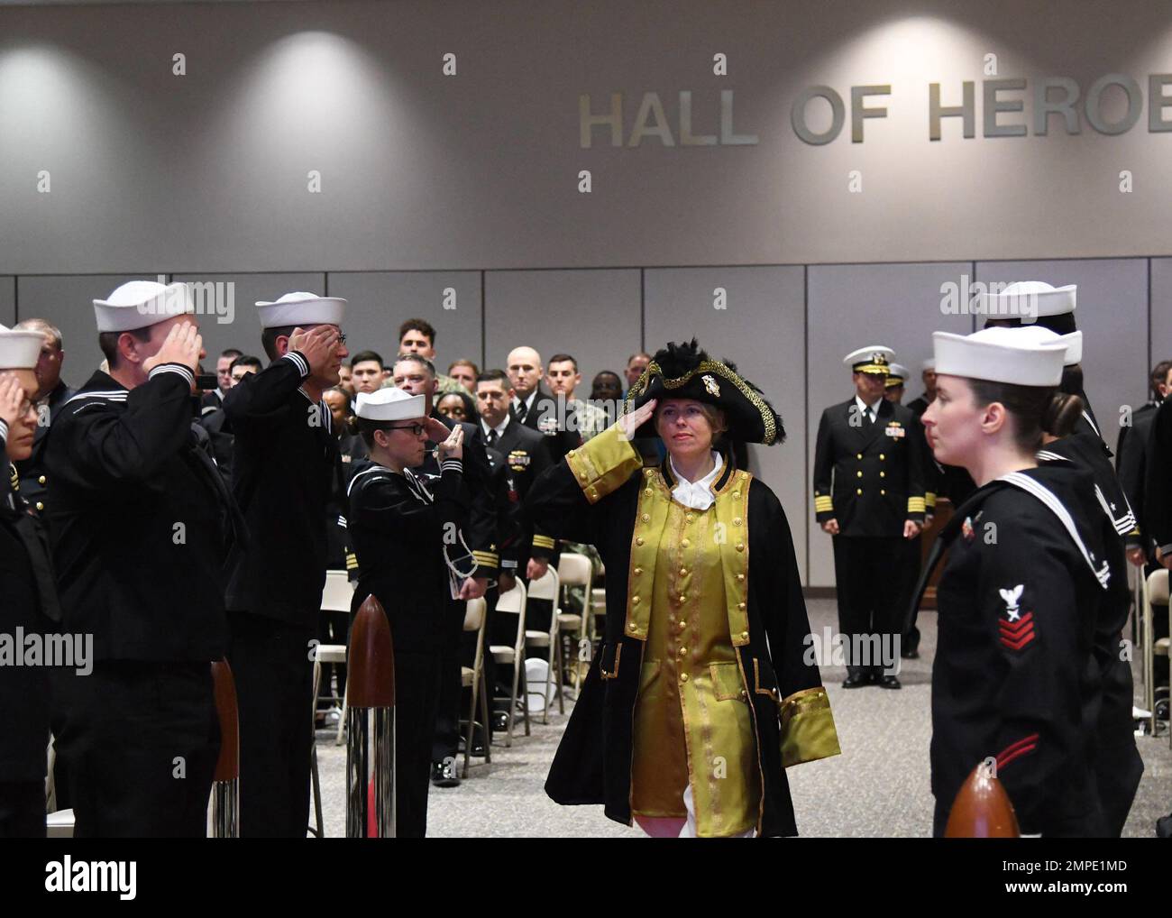 Capt. Christina Hicks, commanding officer of Navy Cyber Defense