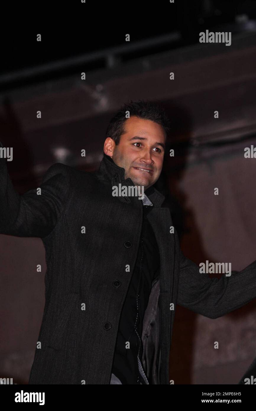 Dane Bowers at the unveiling of the cast of Channel 4’s Celebrity Big