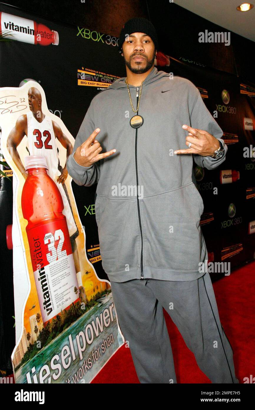 Rasheed Wallace attends The Big Easy Billiards Bash, a celebrity pool