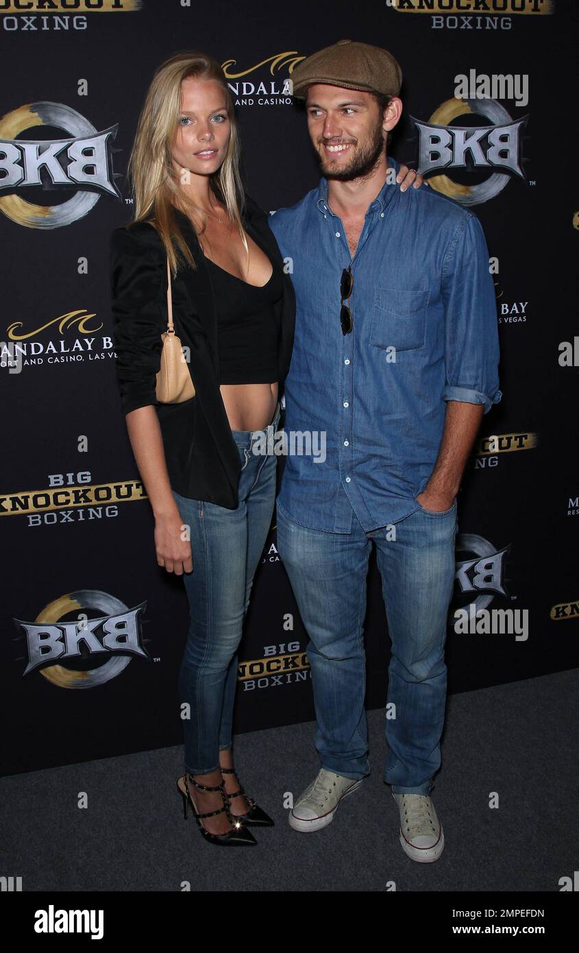 Marloes Horst and Alex Pettyfer at the inaugural event for BKB, Big  Knockout Boxing, at the Mandalay Bay Events Center in Las Vegas, NV. August  16, 2014 Stock Photo - Alamy
