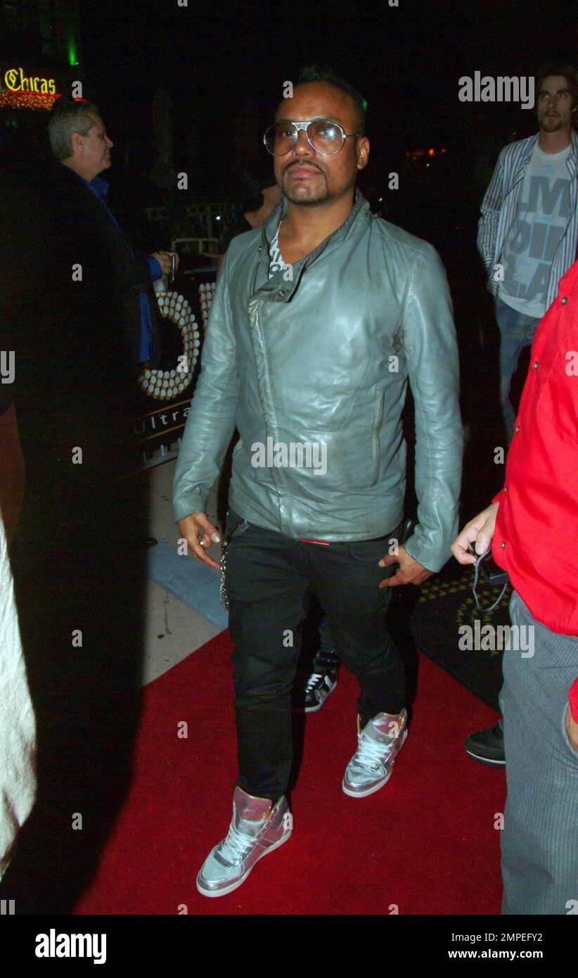 The Black Eyed peas perform at Dolce after headlining at the Ultra