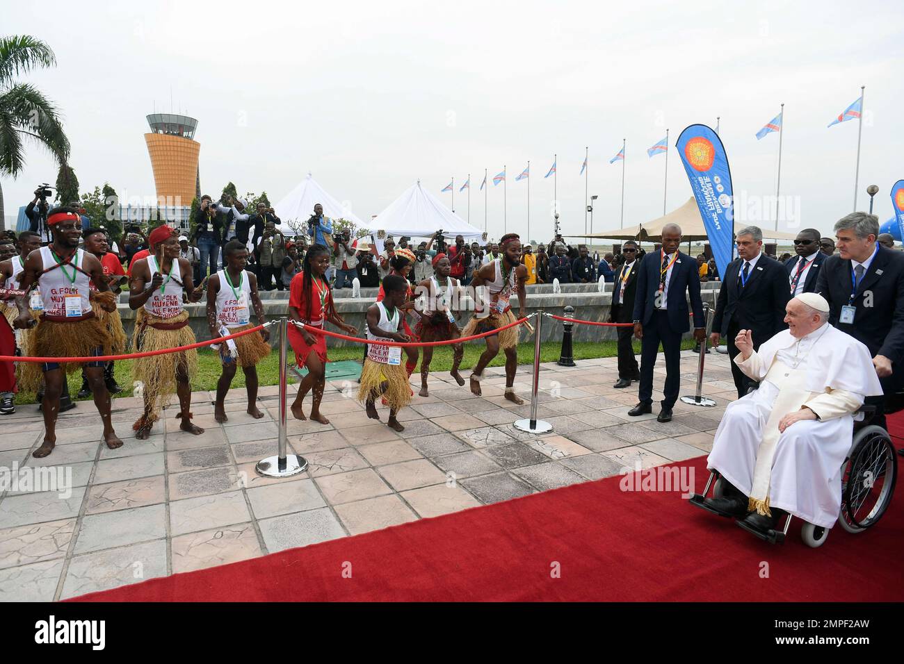 Vatican, Vatican. 31st Jan, 2023. Italy, Congo, 2023/1/31.Pope Francis