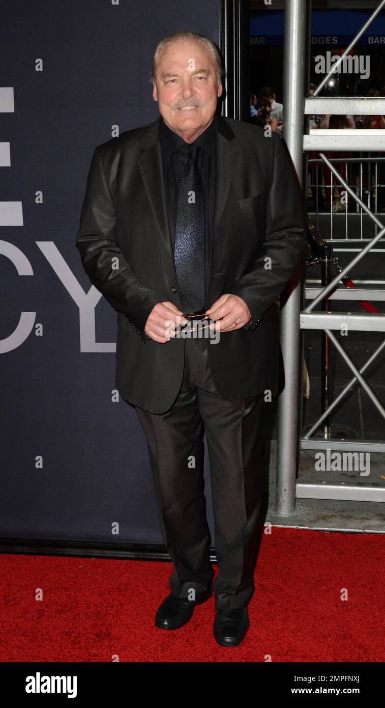 Stacey Keach at the premiere of "The Bourne Legacy" at the Ziegfeld