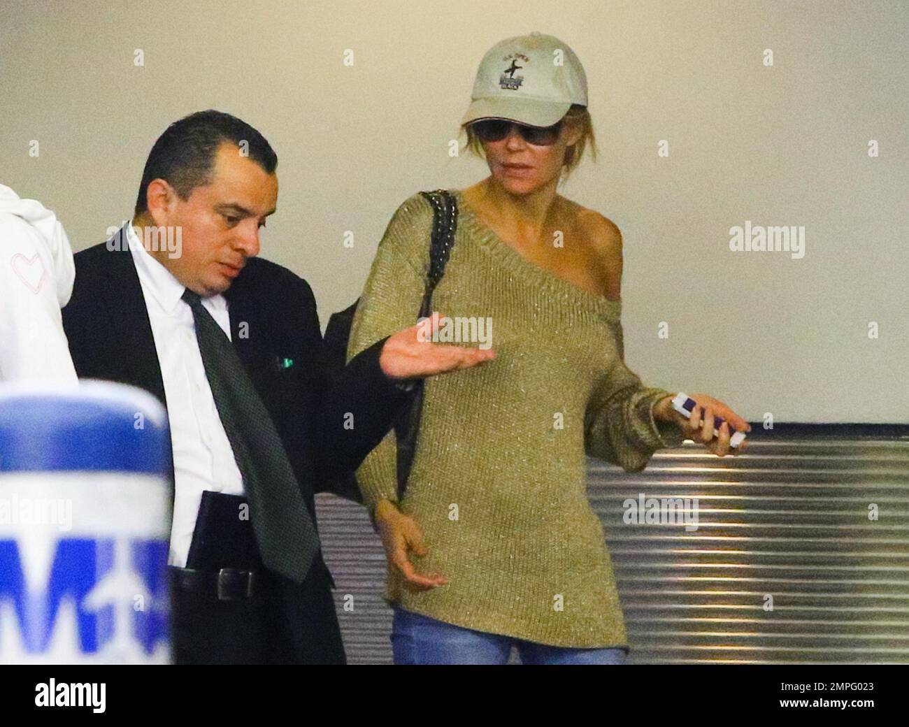 "Real Housewives of Beverly Hills" star Brandi Glanville arrives at