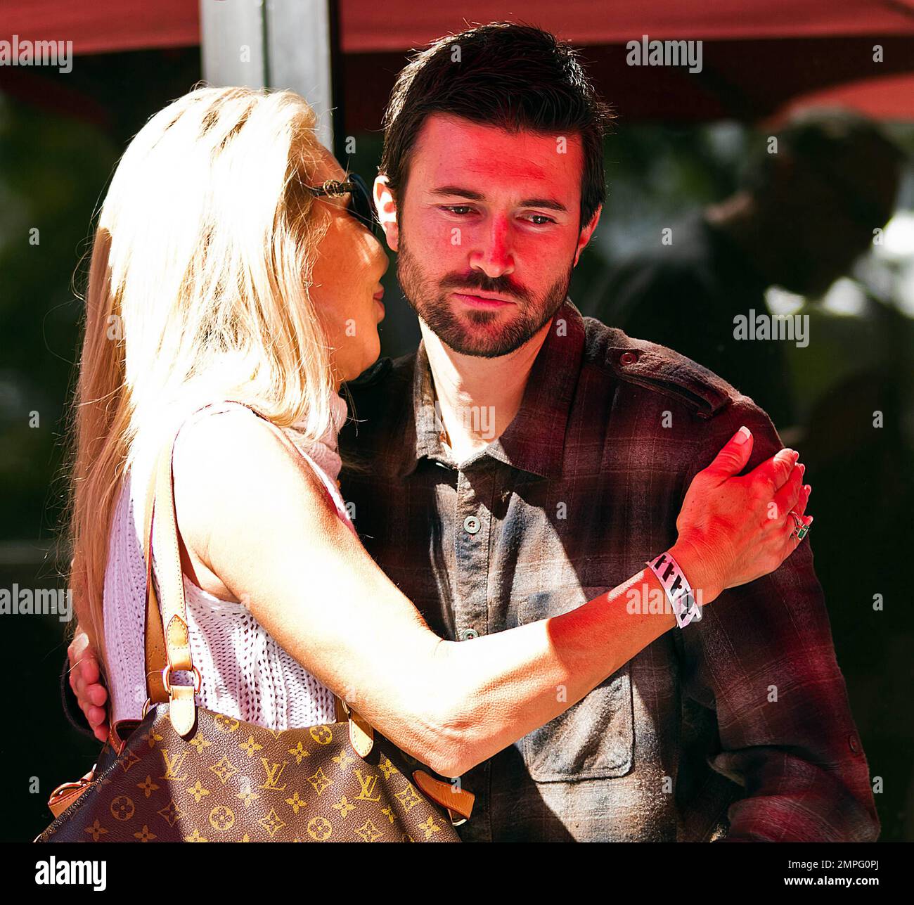 Reality TV personality Brandon Jenner welcomes his mother Linda 