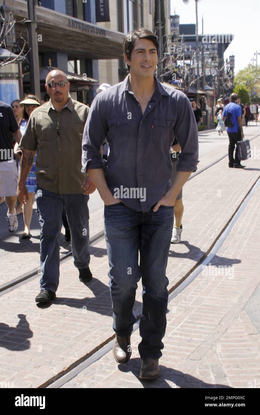 Actor Brandon Routh discusses LaCrosse in an interview with Rachel ...