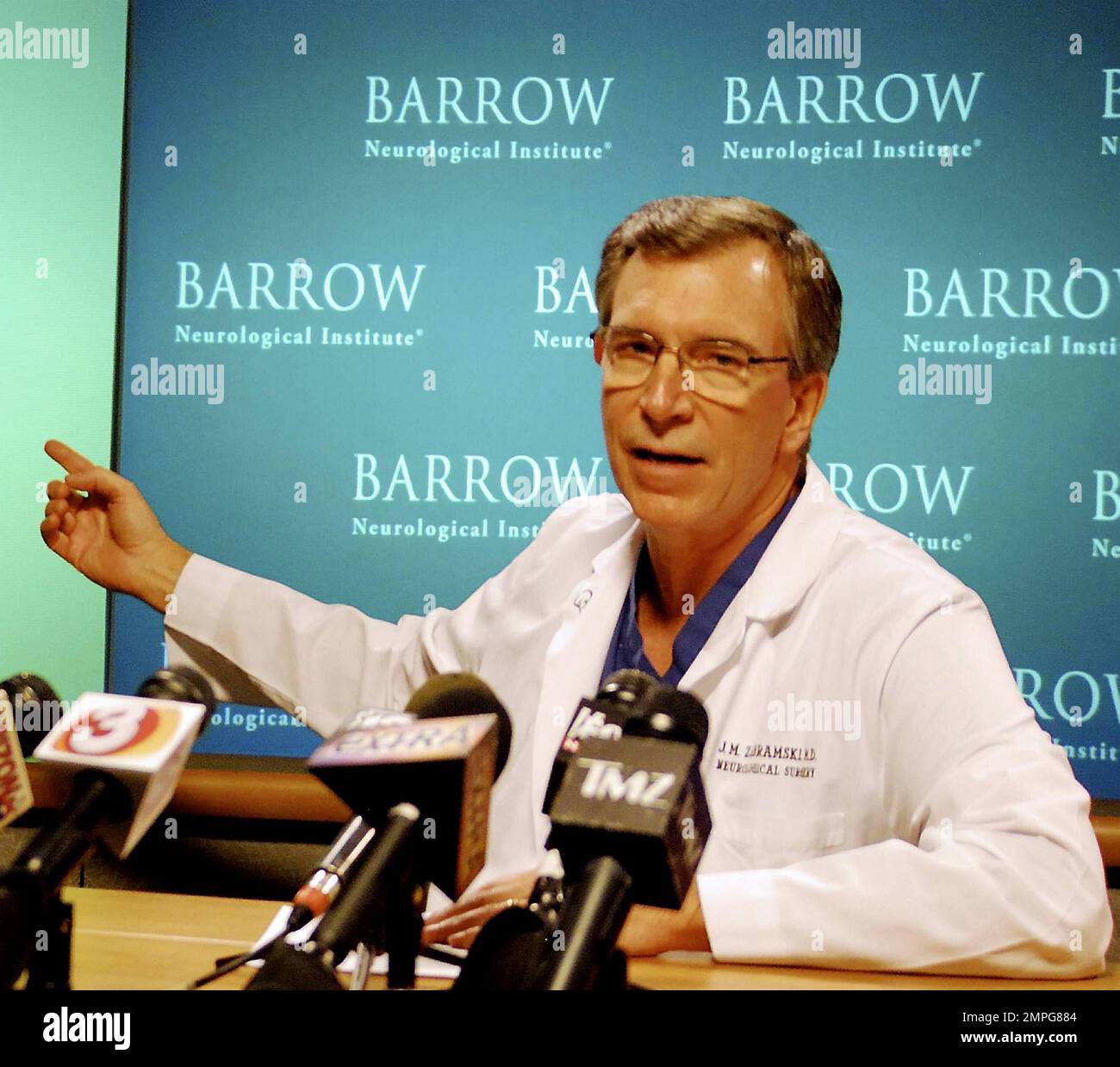 Dr Joseph Zabramski of the Barrows Neurological Institute at St Josephs