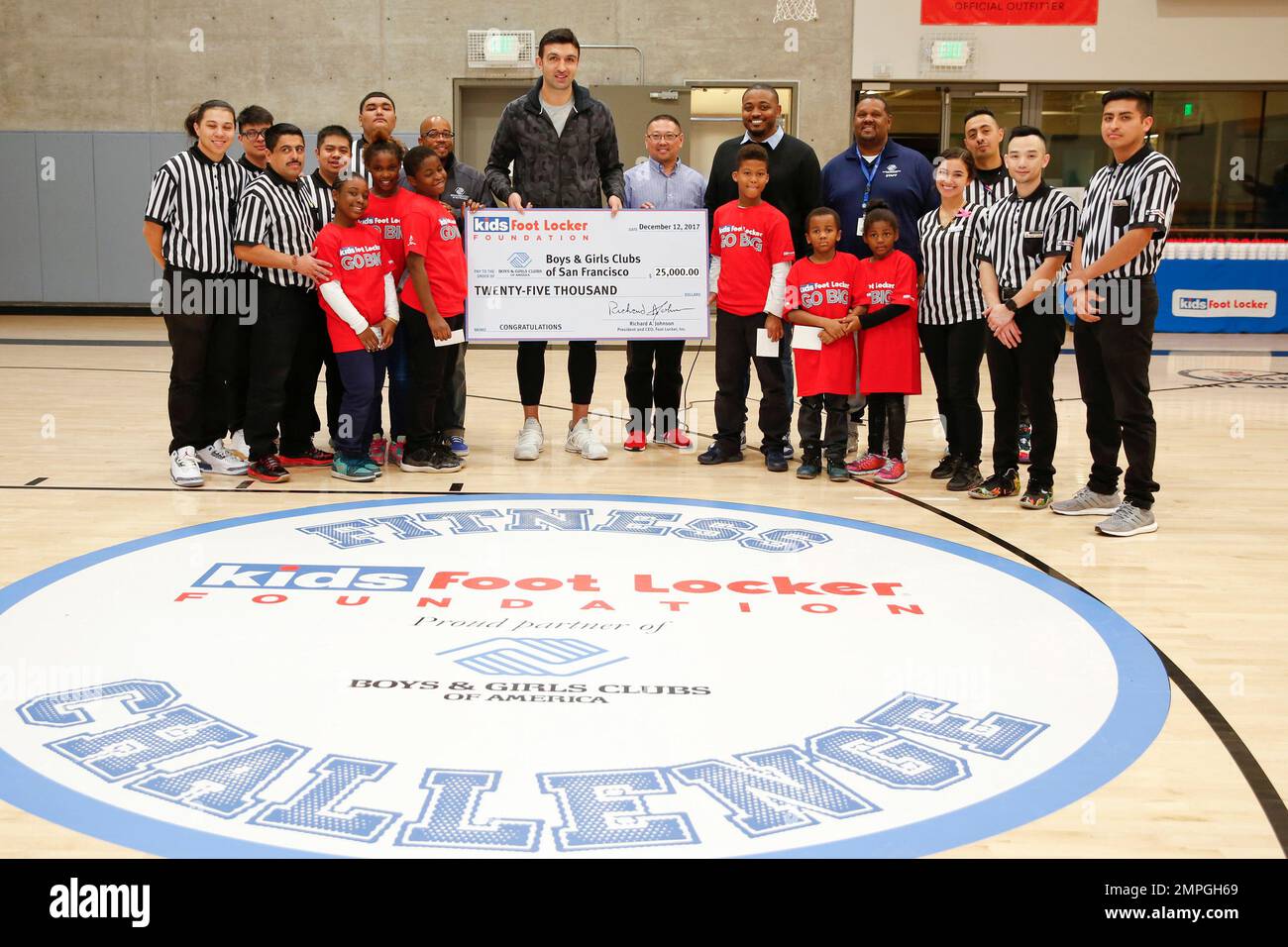 IMAGE DISTRIBUTED FOR FOOTLOCKER NBA Champion Zaza Pachulia