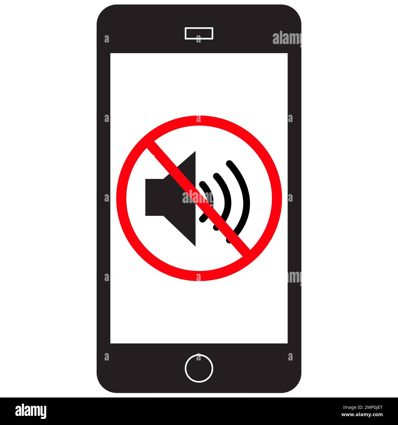 smart-phone-in-silent-mode-icon-on-white-background-silent-phone-sign-silent-mode-symbol-flat
