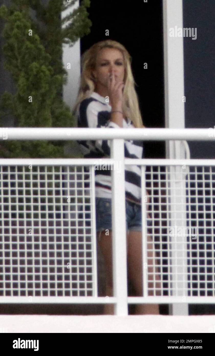 britney cigarette Britney Spears, wearing daisy dukes and a striped top, relaxes while smoking a cigarette on the balcony of her hotel suite a smoke break, or two, on the balcony of her hotel britney cigarette Britney Spears, wearing daisy dukes and a striped top, relaxes while smoking a cigarette on the balcony of her hotel suite a smoke break, or two, on the balcony of her hotel