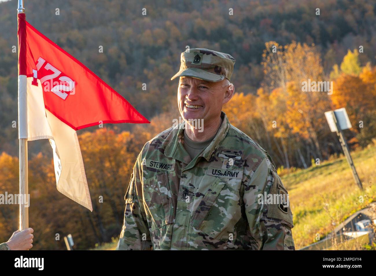 U.S. Army 1st Sgt. Douglas Stewart, Headquarters, Headquarters Troop