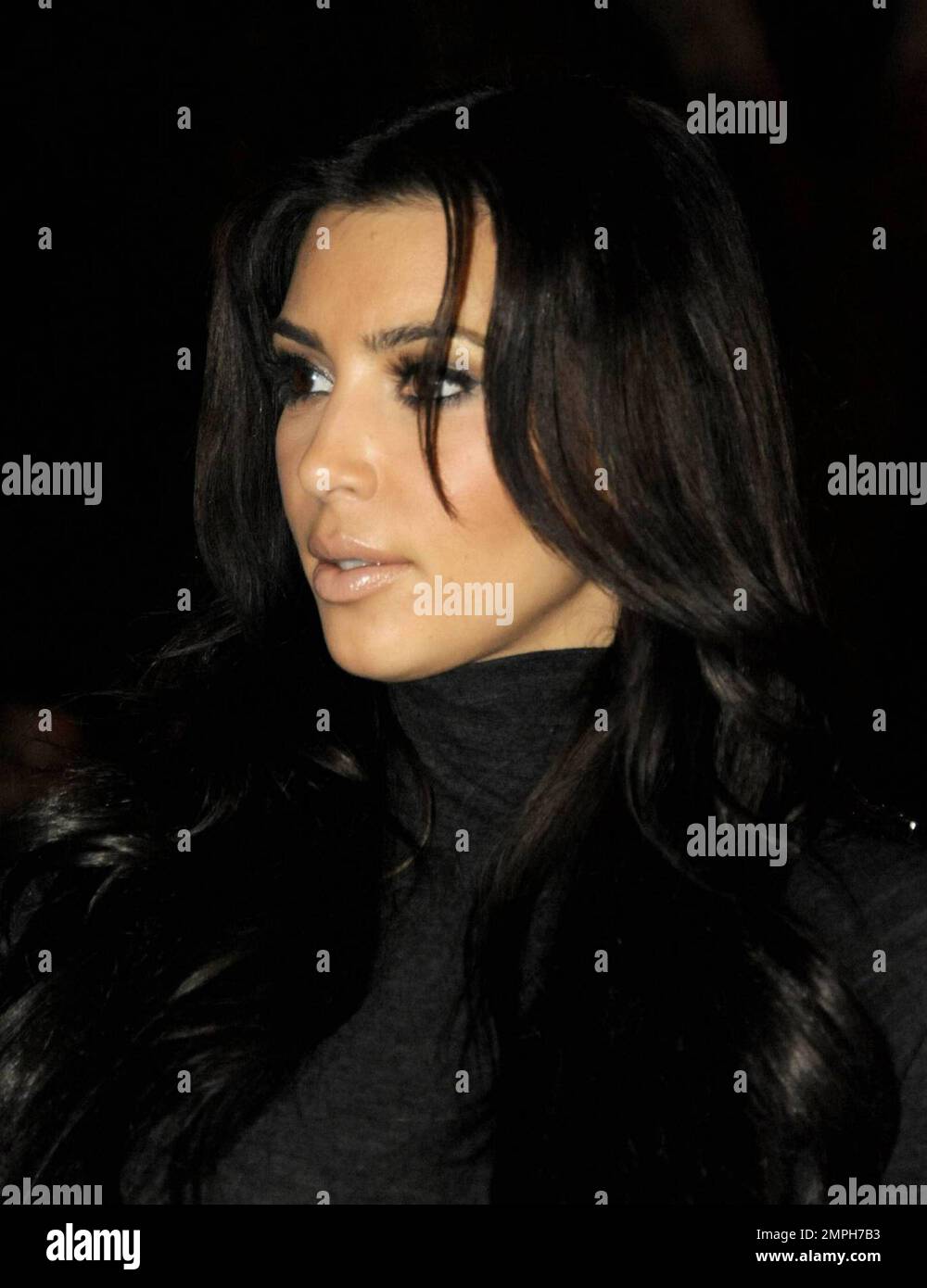 Kim Kardashian leaves Brittny Gastineau’s birthday celebration at Crown