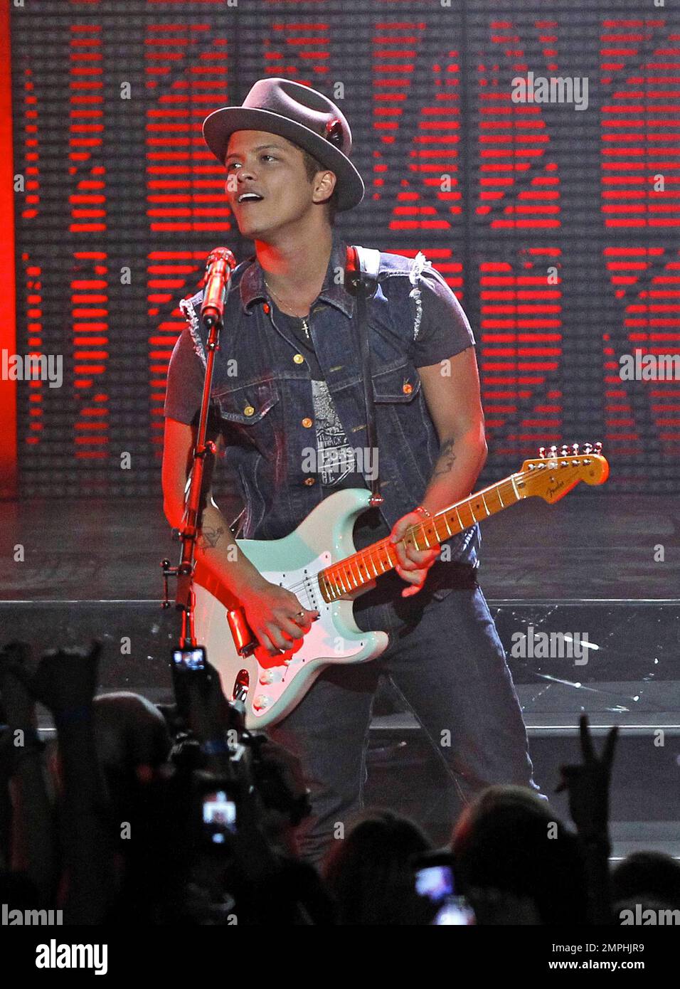 Bruno Mars performs live in concert at the Fillmore Miami Beach at the