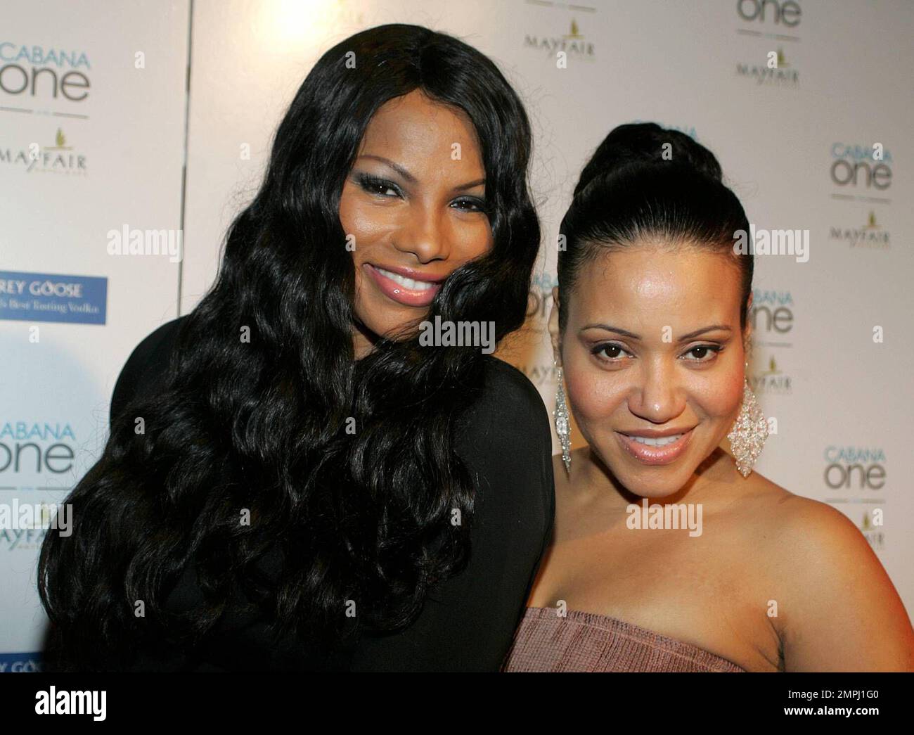 Singers Cheryl Wray (R) and Sandra Denton of SaltNPepa appear on the