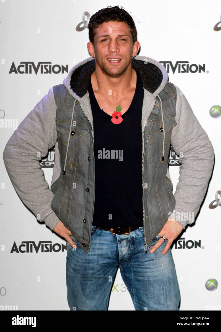 Alex Redd Alex Reid at the Call of Duty Black Ops launch party at Battersea Power ...