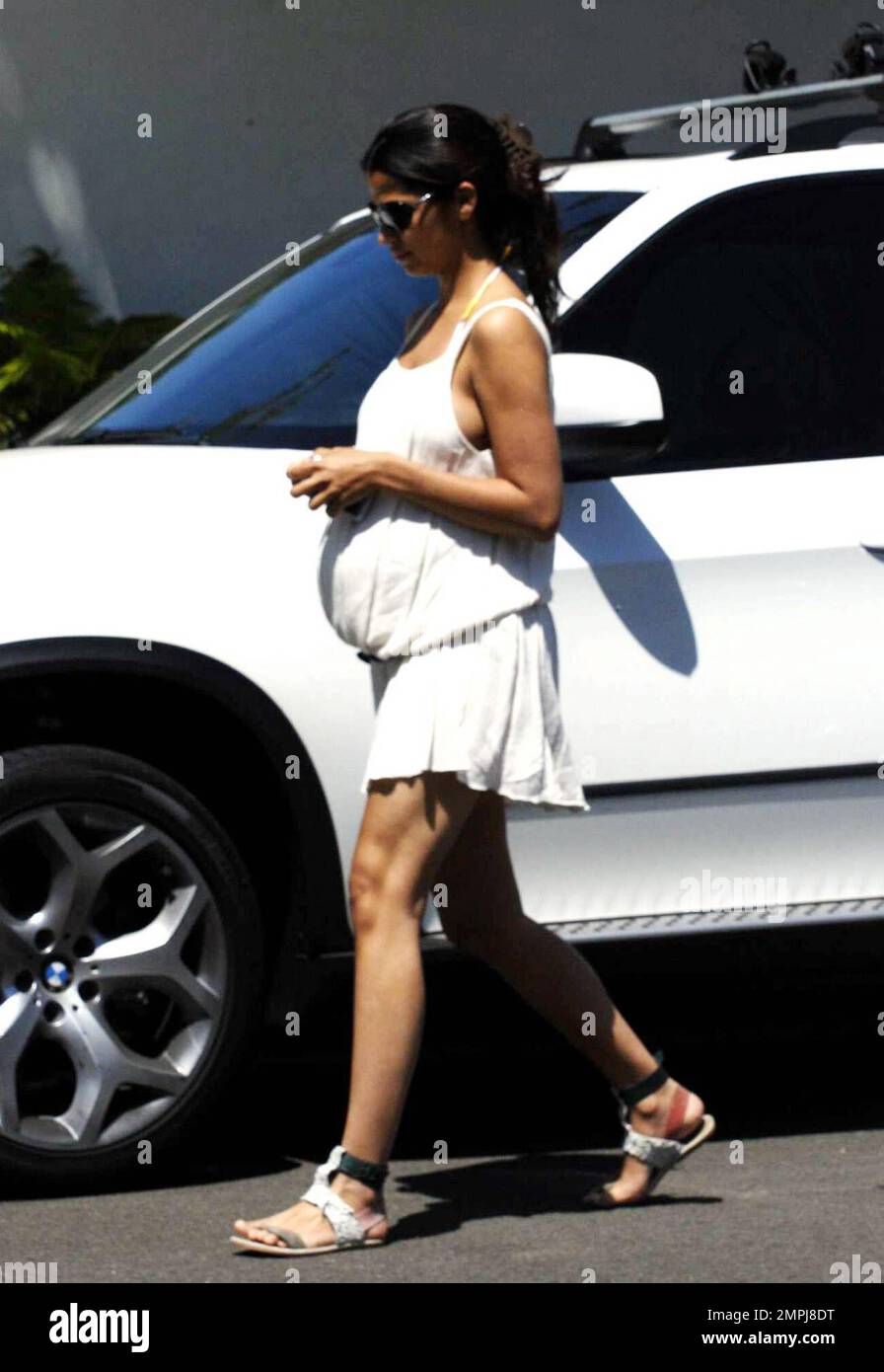 Matthew McConaughey's girlfriend, Brazilian model Camilla Alves' baby