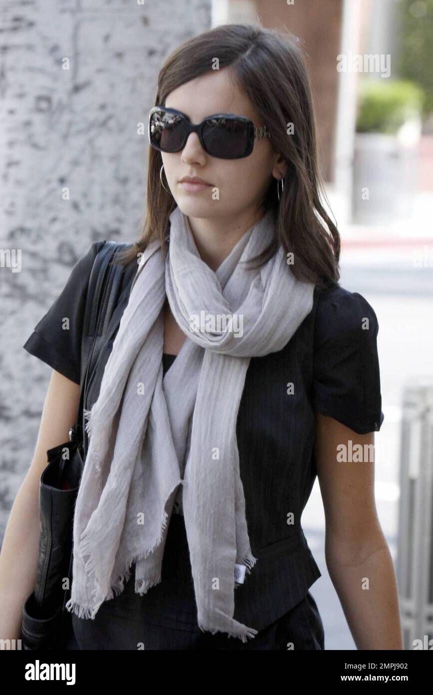 'Push' and '10,000 BC' actress Camilla Belle heads out with a friend for coffee during a beautiful day in Beverly Hills. Camilla is reportedly dating Jonas Brothers singer Joe Jonas who is in the midst of The Jonas Brothers 2009 World Tour. Beverly Hills, CA. 4/24/09. Stock Photo