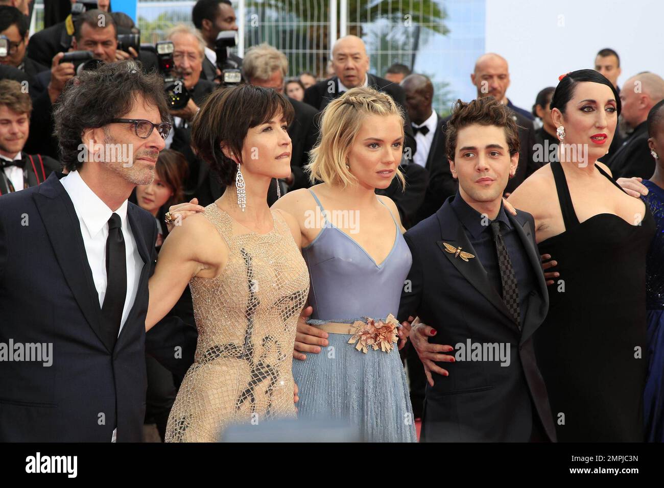 Joel Coen, Sophie Marceau, Sienna Miller, Xavier Dolan and Rossy de