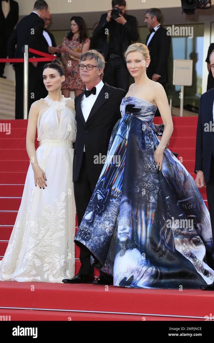 Rooney Mara, Todd Haynes and Cate Blanchett at the “Carol” Premiere ...