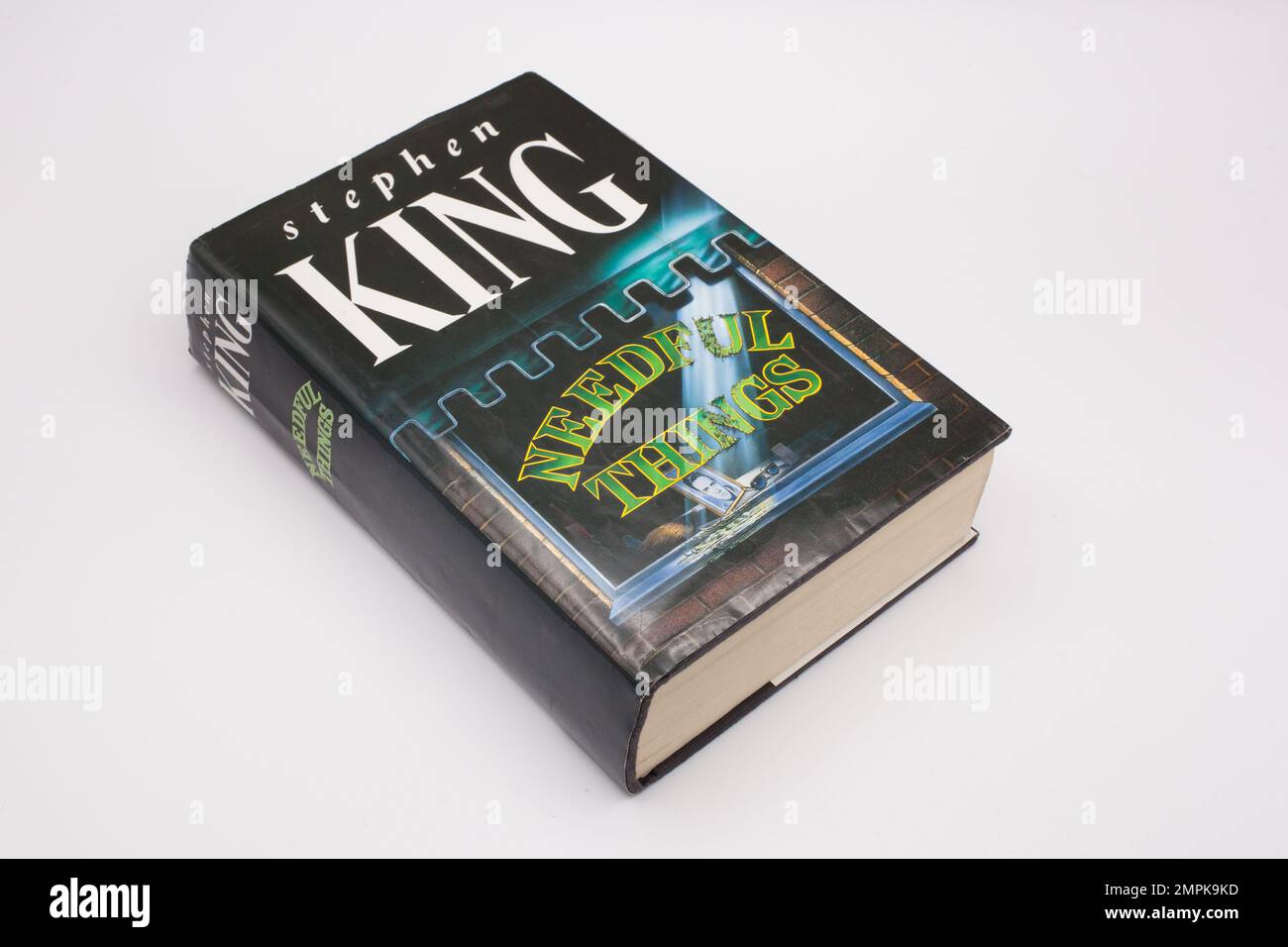 The book, Needful Things by Stephen King Stock Photo