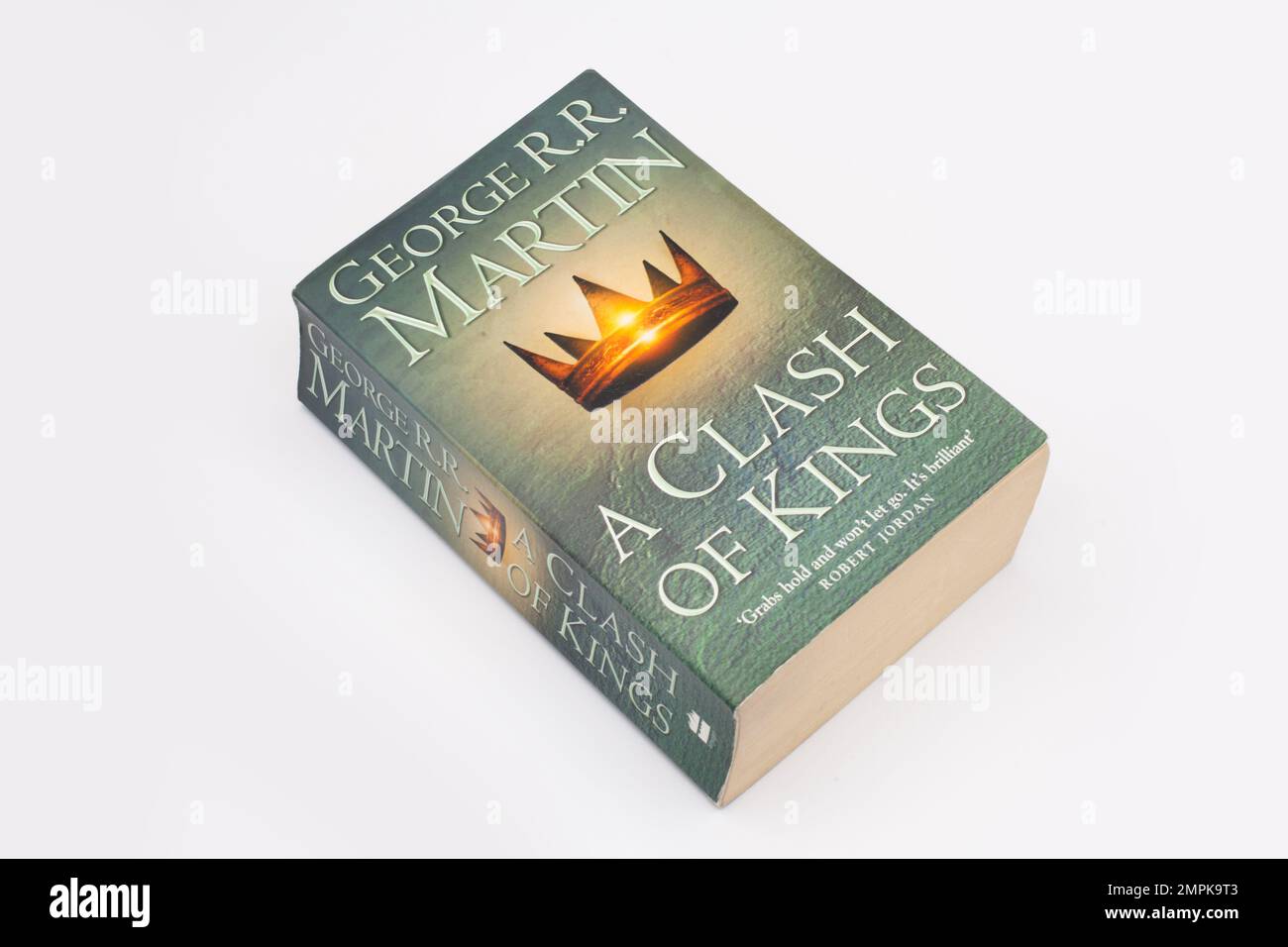 The book, A Clash of Kings by George R. R. Martin Stock Photo