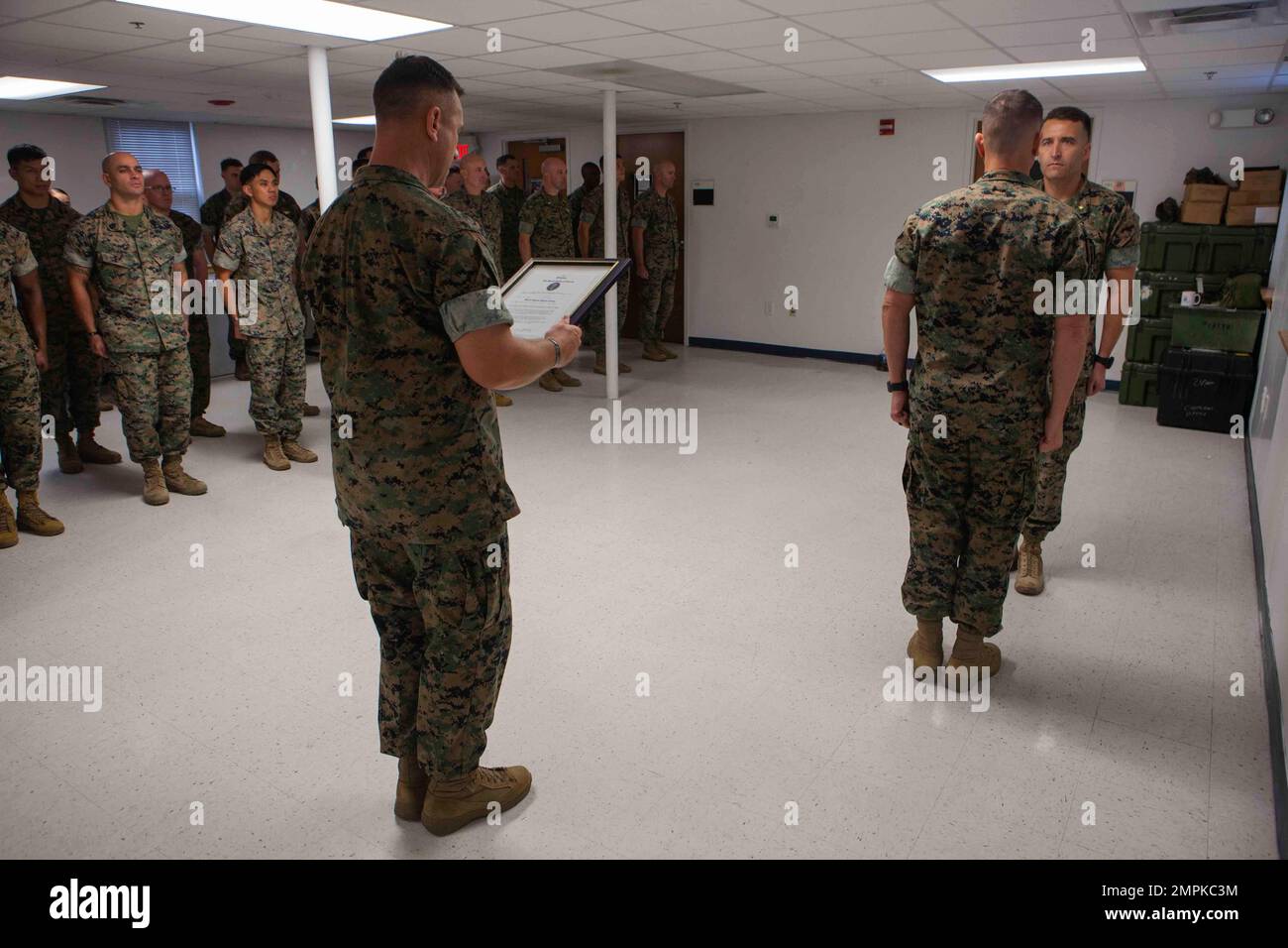 U.S. Marine Corps Maj. Joseph assigned to the 24th Marine