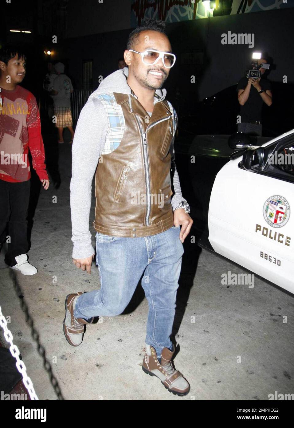 apl.de.ap at My House. Hollywood, CA. 6/17/09 Stock Photo - Alamy