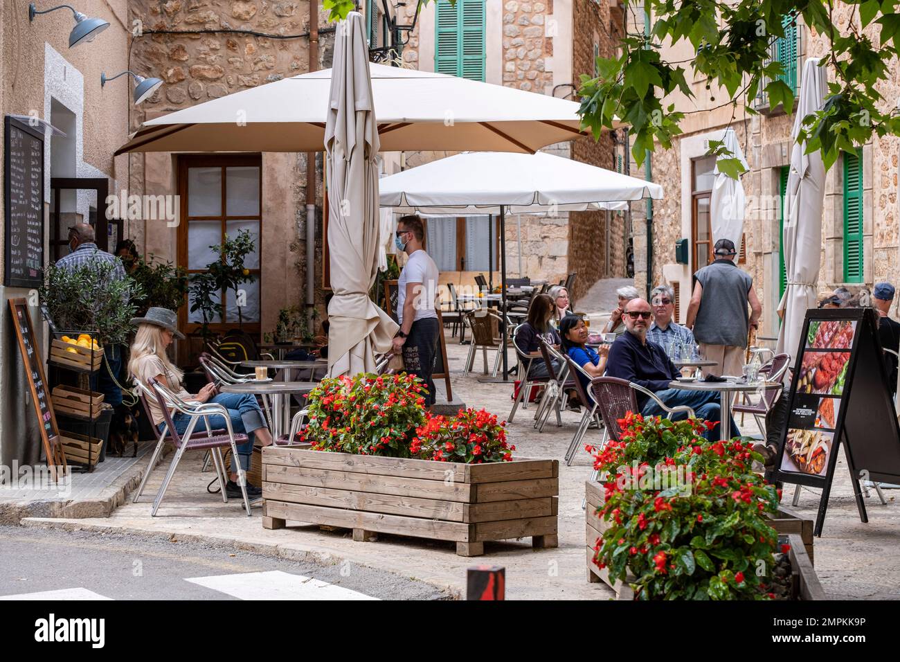 Fornalutx, Soller valley route, Mallorca, Balearic Islands, Spain Stock Photo