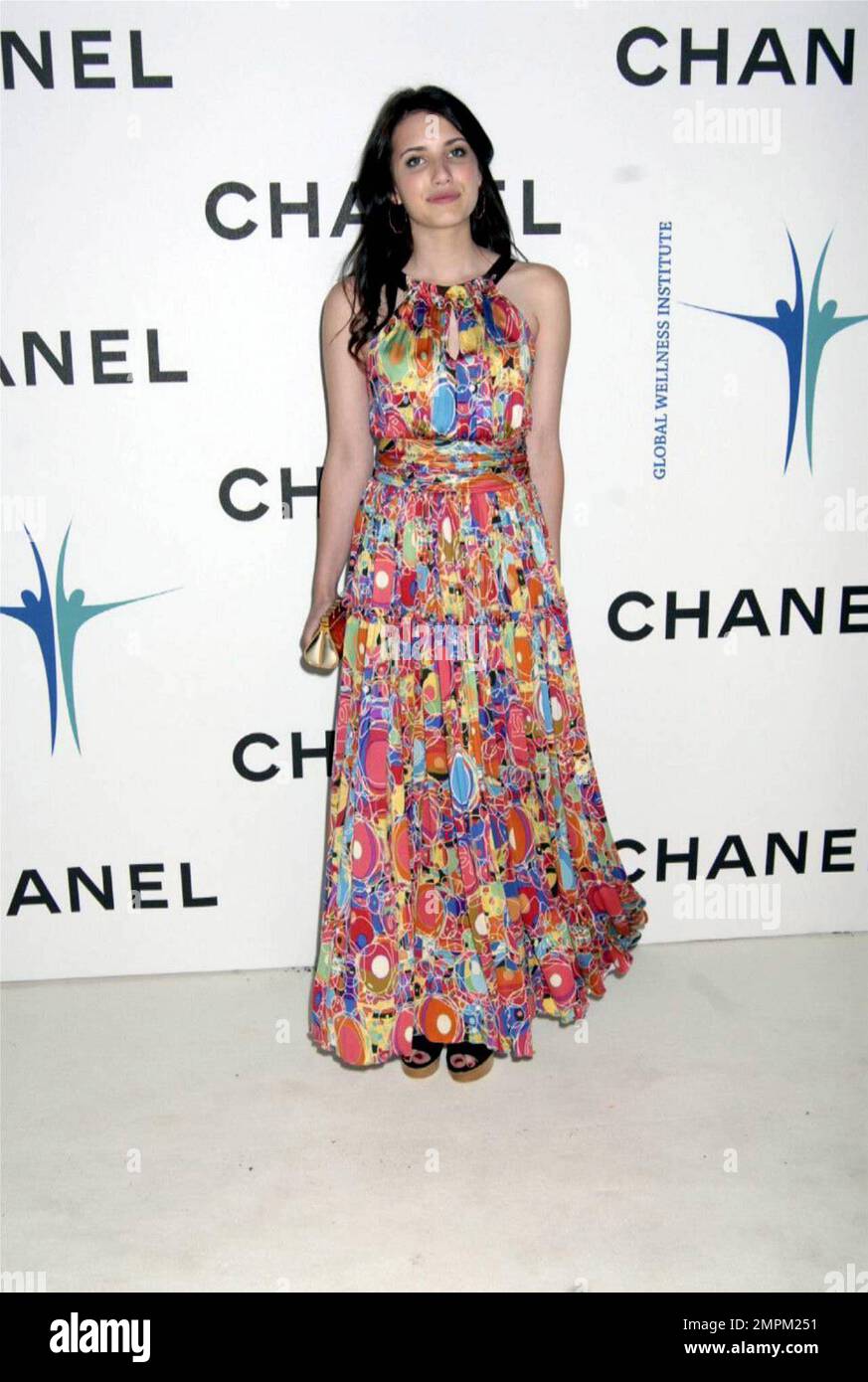 Emma Roberts attends the grand opening of Chanel's highly anticipated concept boutique on