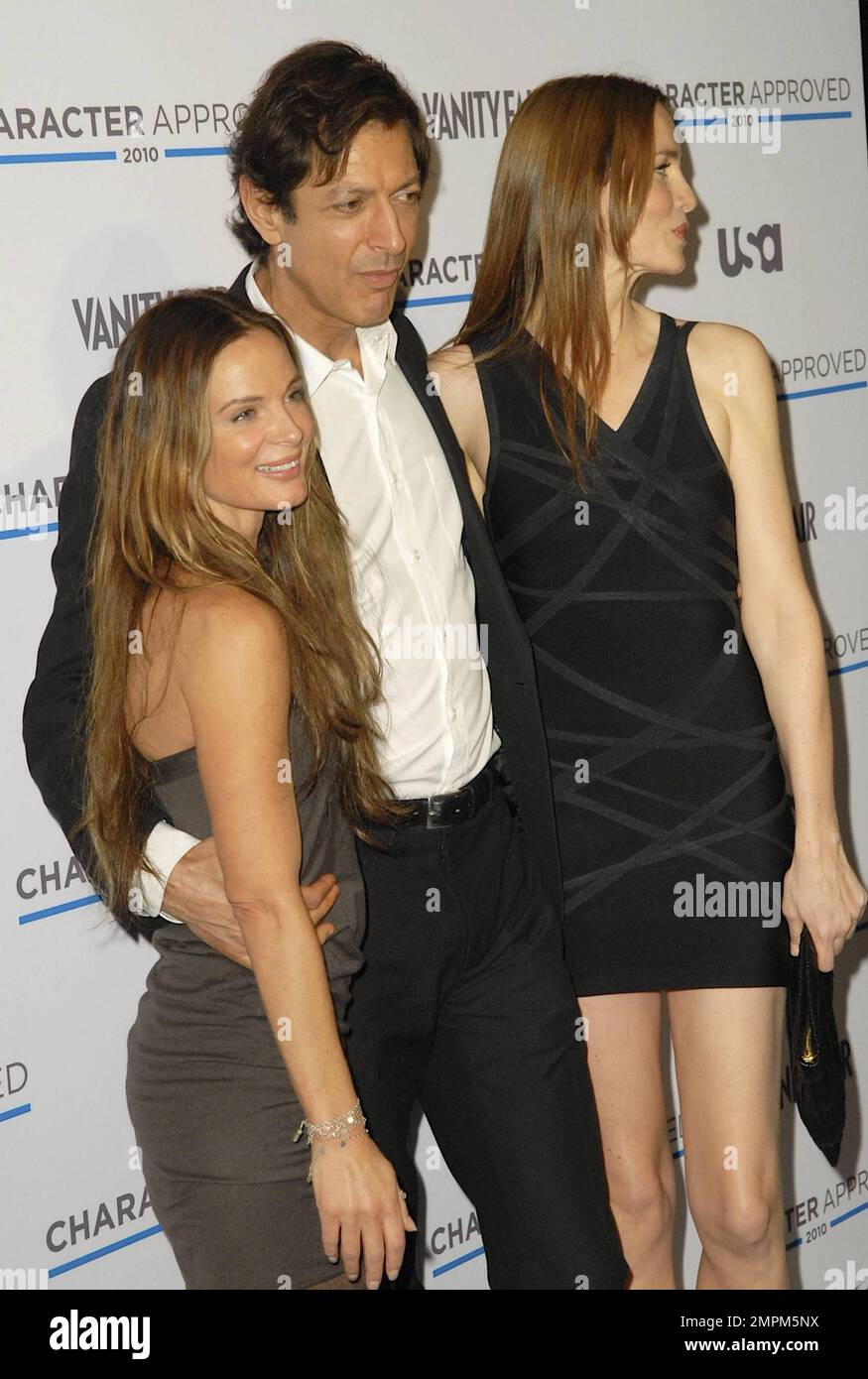 Gabrielle Anwar, Jeff Goldblum and Saffron Burrows arrive to the 2nd