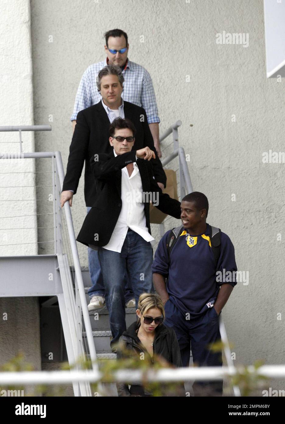 Natalie kenly and charlie sheen hi-res stock photography and images - Alamy