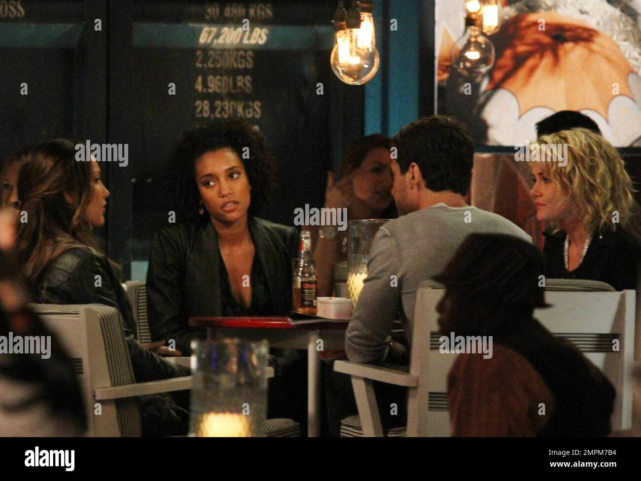 Rachael Ramon Annie Ilonzeh, Rachael Taylor, Minka Kelly and Ramon Rodriguez film a ...