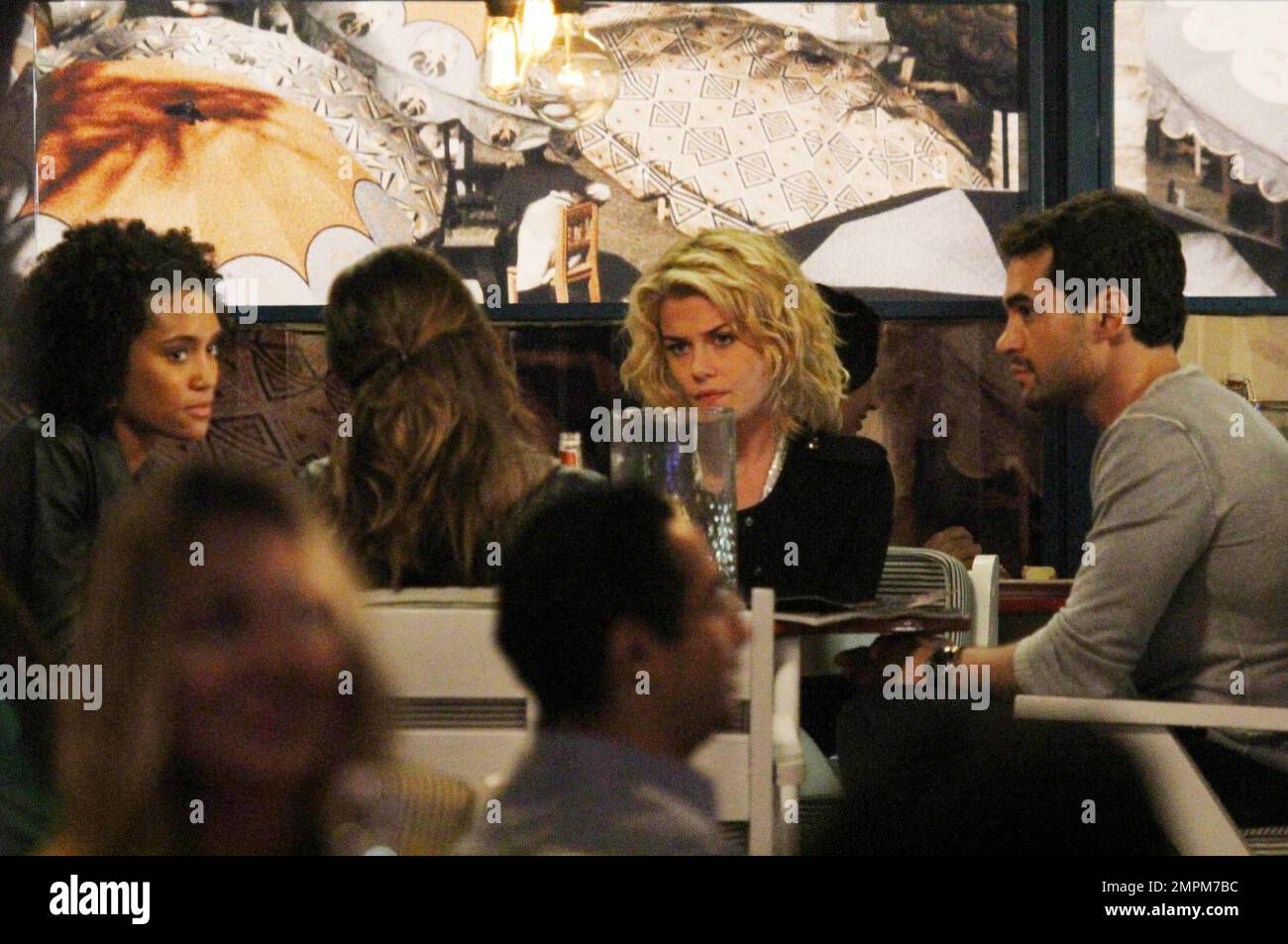 Rachael Ramon Annie Ilonzeh, Rachael Taylor, Minka Kelly and Ramon Rodriguez film a ...