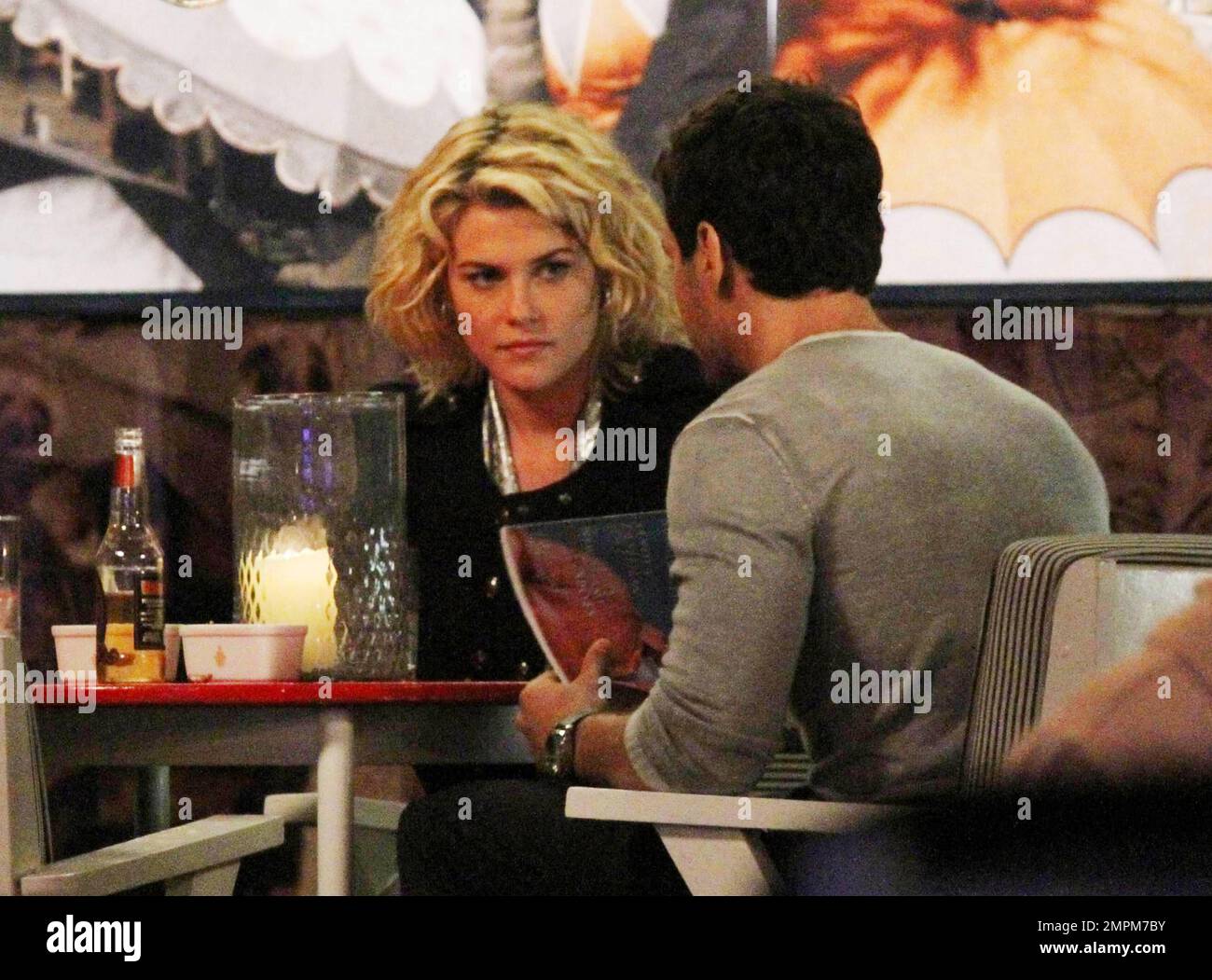 Rachael Ramon Rachael Taylor and Ramon Rodriguez film a bar scene for the new ...