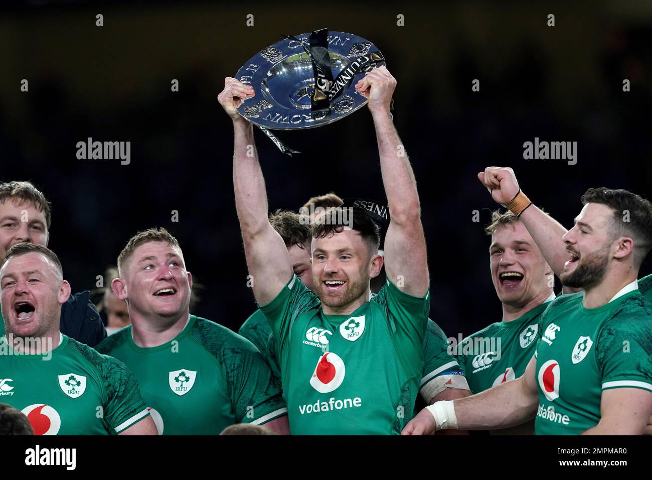 File photo dated 19-03-2022 of Ireland's Hugo Keenan, who admits Ireland's performances must vastly improve if they are to realise their potential by becoming Guinness Six Nations champions. Issue date: Tuesday January 31, 2023. Stock Photo