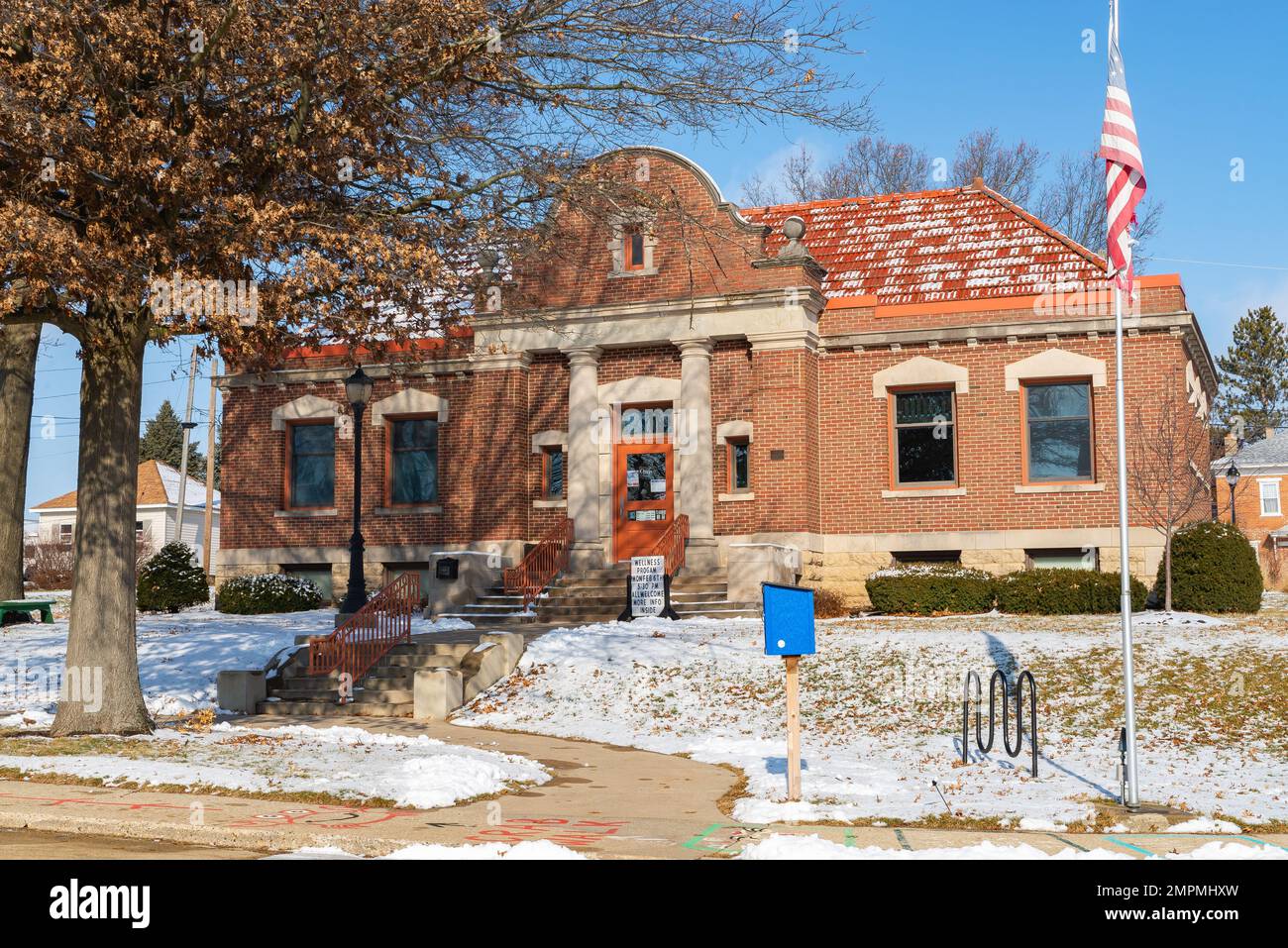 Polo, Illinois United States January 24th, 2023 Exterior of the