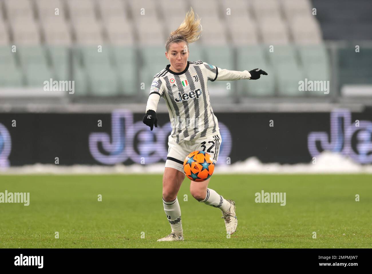 Turin, Italy, 15th December 2022. Linda Sembrant of Juventus during the UEFA Womens Champions League match at Juventus Stadium, Turin. Picture credit should read: Jonathan Moscrop / Sportimage Stock Photo